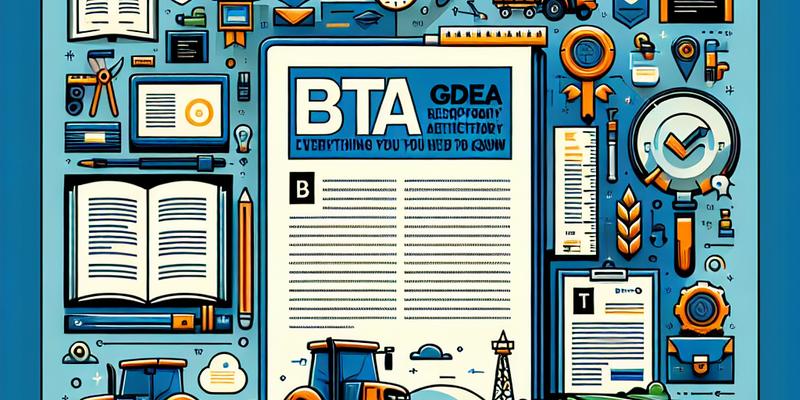 Référentiel BTSA GDEA : Tout Ce Qu'il Faut Savoir Référentiel BTSA GDEA : Tout Ce Qu'il Faut Savoir