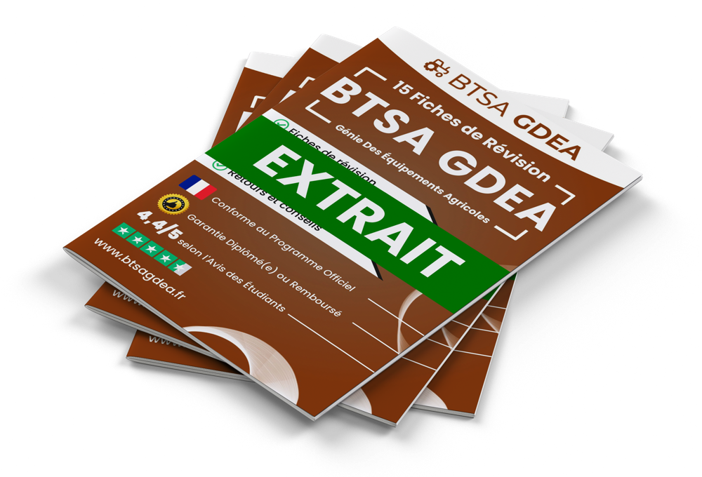 15 Fiches de Révision gratuites pour le BTSA GDEA